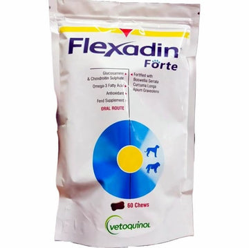Vetoquinol Flexadin Forte Joint Supplement Chews for Dogs